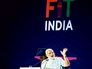 narendra modi, Pm narendra modi, FIT India campaign