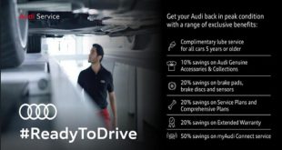 Audi India Announces ReadyToDrive Service Campaign