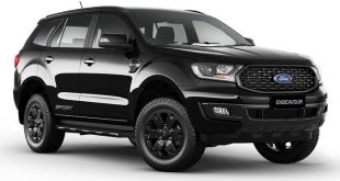 Sport edition of Ford Endeavor for 35.10 Lakh