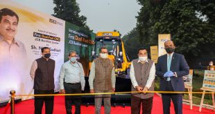 Introduced JCB dual engine CNG loader