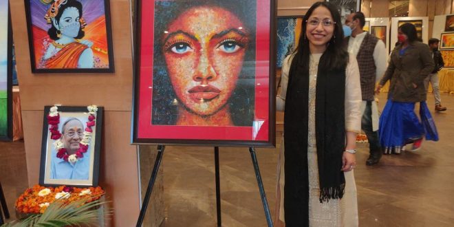 Inauguration of Corona Depression Free Painting Exhibition