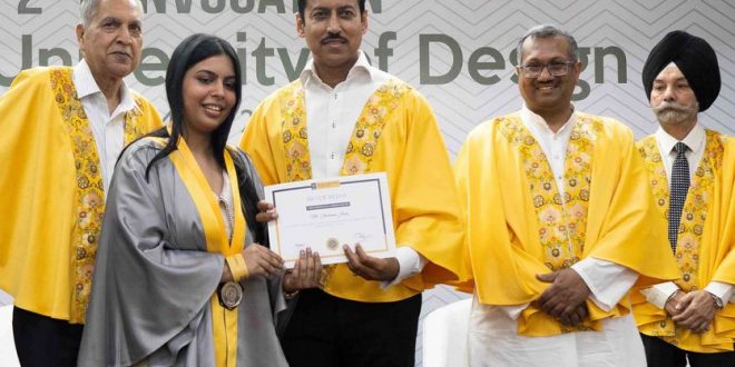 World University of Design organized convocation ceremony