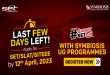 Symbiosis International: Entrance Test for Symbiosis UG courses on 6th and 14th May