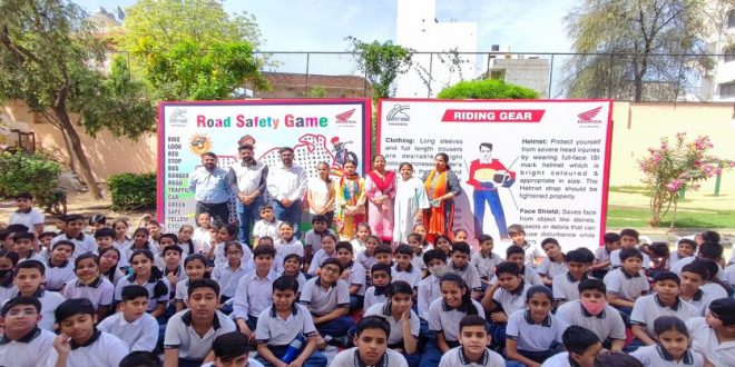 Honda Motorcycle & Scooter India organizes second phase of road safety awareness campaign