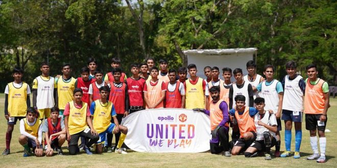 Apollo Tires and Manchester United bring United We Play program to Jaipur