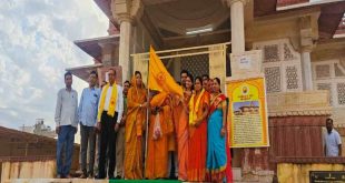 Yellow flags hoisted in temples for the prosperity of the state