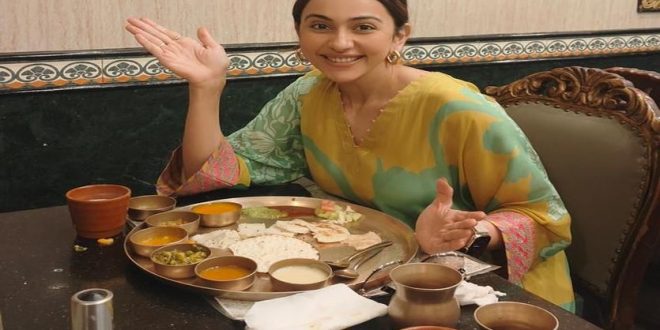 Rakul Preet Singh relishes real Gujarati thali in Ahmedabad
