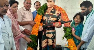 Unveiling of the statue of Martyr Ramgopal in Alwar