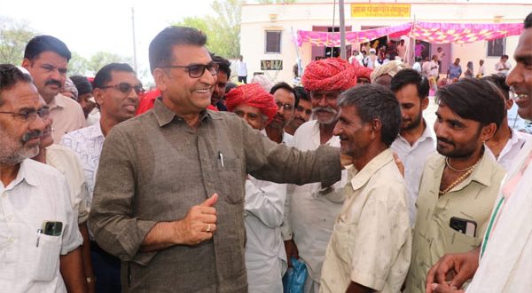 Revenue Minister inspected dearness relief camp in Bhilwara