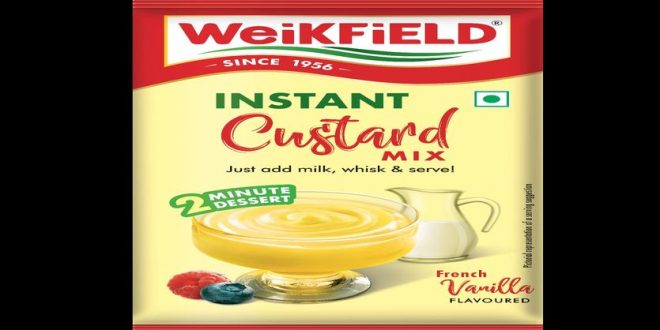 Weickfield Foods introduces new instant custard mix