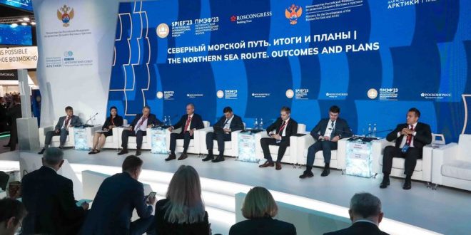 SPIEF 2023 discusses prospects for development of Northern Sea Route