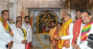 Chief Minister offered prayers at Tripura Sundri Temple