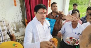 Agriculture Marketing Minister Meena laid the foundation stone of many roads