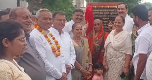 Minister of Social Justice and Empowerment and former Union Minister unveiled the statue of Babasaheb Bhimrao Ambedkar