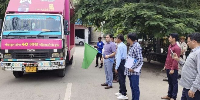 Mobile LED van will convey the information about the schemes of the state government to the people