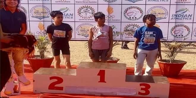 'Mission Uday' shines in Haryana Open Kids Athletics Championship