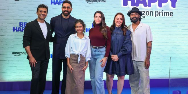 Prime Video's Be Happy premiere was full of emotions and entertainment