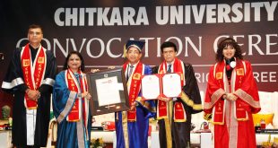 चितकारा विश्वविद्यालय ने जॉय अलुक्कास को उद्यमशील उत्कृष्टता के लिए मानद डॉक्टरेट से सम्मानित किया