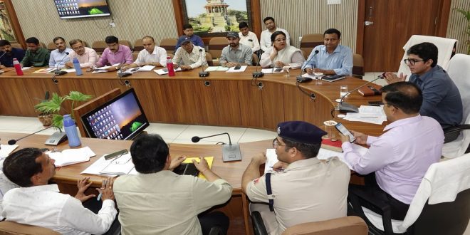 A meeting was held regarding the preparations for Dabi Vikas Mela