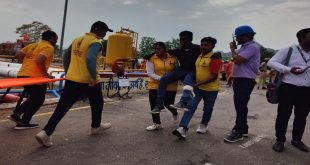 अजमेर में हिन्दुस्तान पैट्रोलियम डिपो सराधना, गेल गैस प्लांट नसीराबाद और किशनगढ़ एयरपोर्ट पर हुई मॉक ड्रिल