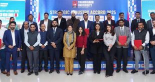 चंडीगढ़ यूनिवर्सिटी लखनऊ ने टॉप 24 ग्लोबल और इंडियन मल्टीनेशनल कंपनियों के साथ किया एमओयू