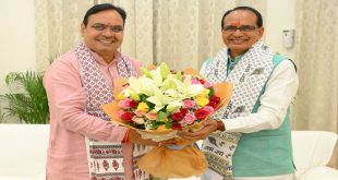 मुख्यमंत्री भजनलाल शर्मा ने की केन्द्रीय कृषि मंत्री शिवराज सिंह चौहान मुलाकात