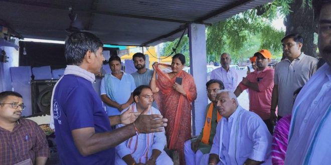 मुश्किल घड़ी में किसानों के साथ खड़ी है राज्य सरकार — गृह राज्य मंत्री जवाहर सिंह