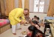 The Speaker of the Legislative Assembly prayed for the prosperity of the state by performing puja on Mahanavami.