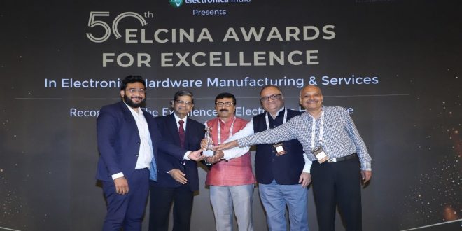 amtron-electronics-recognized-for-exports-and-business-performance-at-the-50th-elcina-awards-2025