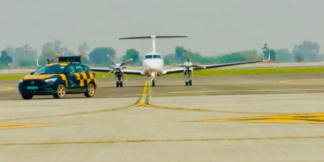 Calibration Flight Trial Successfully Completed at Noida International Airport
