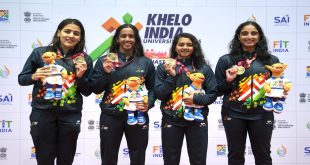 भव्या सचदेवा के सातवें स्विमिंग गोल्ड ने जैन यूनिवर्सिटी की टॉप पर जगह पक्की कर दी