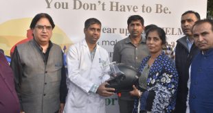 फोर्टिस हॉस्पिटल जयपुर ने लोकल ट्रैफिक पुलिस डिपार्टमेंट के सहयोग से हेलमेट सेफ्टी ड्राइव शुरू की