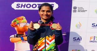 आर्थिक संघर्षों को मात दे साक्षी ने जीता केआईयूजी 2025 में 10 मीटर एयर राइफल का स्वर्ण