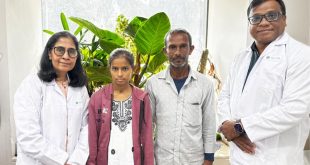 स्टर्लिंग हॉस्पिटल्स अहमदाबाद में राजस्थान की 15 वर्षीय लड़की को मिली नई जिंदगी, फेल्सीपेरम मलेरिया से मल्टीपल ऑर्गन डैमेज के बाद एडवांस केर से बची जान