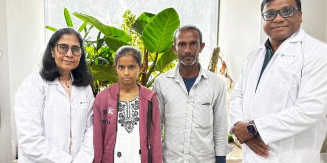 स्टर्लिंग हॉस्पिटल्स अहमदाबाद में राजस्थान की 15 वर्षीय लड़की को मिली नई जिंदगी, फेल्सीपेरम मलेरिया से मल्टीपल ऑर्गन डैमेज के बाद एडवांस केर से बची जान