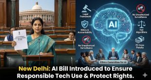 लोकसभा संसद में नया प्रस्ताव: कृत्रिम बुद्धिमत्ता (AI) के दुरुपयोग पर ₹5 करोड़ तक जुर्माना