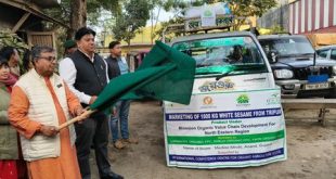 त्रिपुरा से गुजरात को जैविक सफेद तिल का निर्यात; 2023 से अब तक 5.50 करोड़ निर्यात