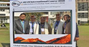 आईआईटी मंडी में  एल.ए.आर.ए.एम कोर्स  2026 का आयोजन, भूस्खलन जोखिम आकलन और रोकथाम पर जुटे वैश्विक विशेषज्ञ