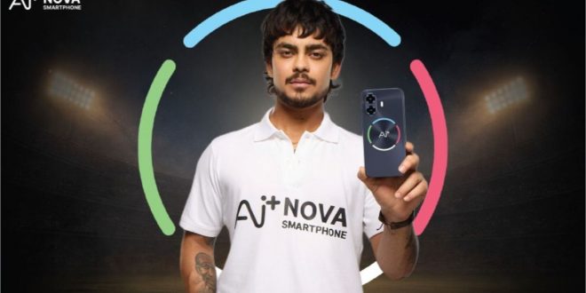 Power hitter Ishan Kishan joins hands with Ai+ smartphone