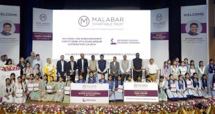 केंद्रीय वाणिज्य एवं उद्योग मंत्री पीयूष गोयल ने वित्त वर्ष 2026–27 के लिए मलाबार गोल्ड एंड डायमंड्स की ₹200 करोड़ की CSR पहल का उद्घाटन किया