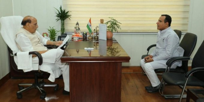 Pachpadra MLA Dr. Chaudhary met Union Railway Minister Ashwini Vaishnav