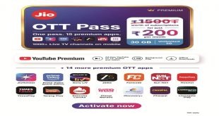 जियो का नया OTT पास: ₹200 में 15 OTT, 1000 से ज्यादा टीवी चैनल और 30GB डेटा