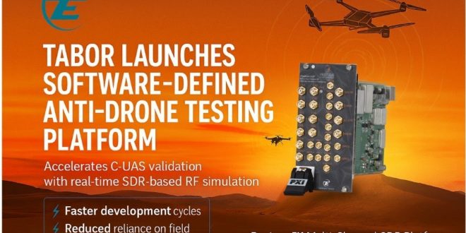 Tabor Reinvents Anti-Drone Testing with Software-Defined SDR Platform