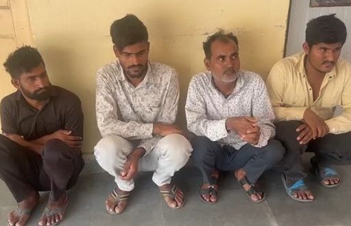 Pachpadra police arrested four robbery accused: Jewelry and motorcycle recovered, action taken under 'Operation Ashveg'