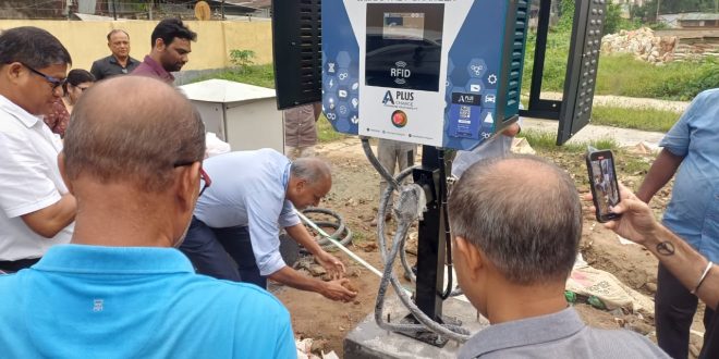 First public electric vehicle charging station set up in Tripura