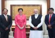 Prime Minister Narendra Modi meets Citi Chair and CEO Jane Fraser to discuss opportunities to advance India's development priorities