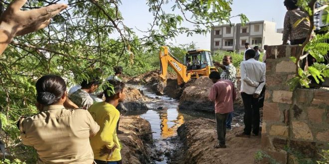 Three innocent children drowned in a pit in Pachpadra, died: reached while playing, water was taken out with the help of JCB; found out by seeing slippers