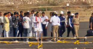 मुख्यमंत्री ने किया पचपदरा रिफाइनरी का निरीक्षण:जनसभा स्थल पर सुरक्षा और सुविधाओं की समीक्षा की, तैयारियां तेज करने के निर्देश दिए