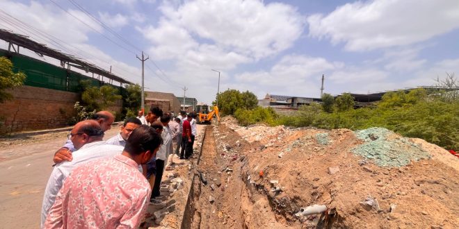 Major action on pollution in Balotra: Suspicious pipeline found in Rico area, panic due to fear of release of chemical waste