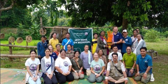 Vantara's special arrangement for the treatment of elephants in Laos